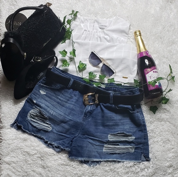 SALE!! Calvin Klein checkered print sleeveless top - Picture 2 of 6